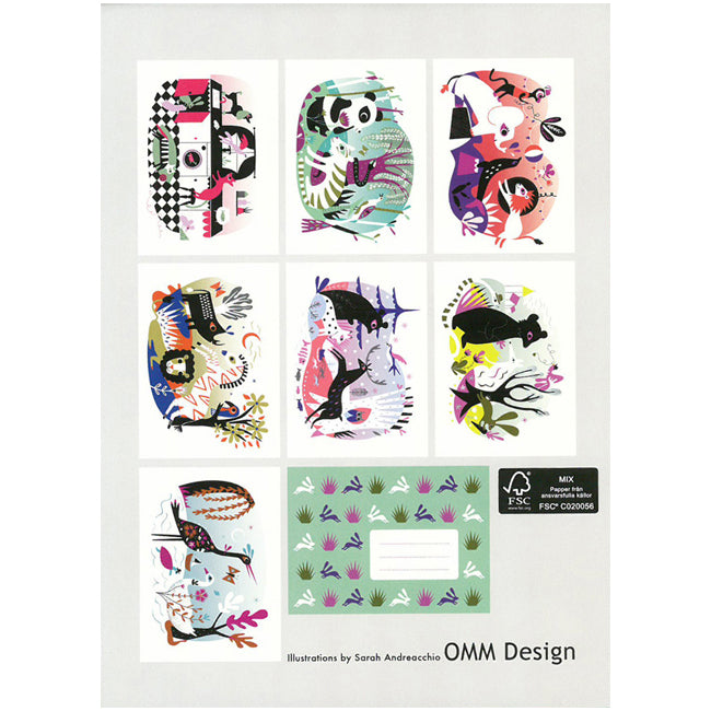 OMM-design カードセット ( Animals’ Rendez-vous )