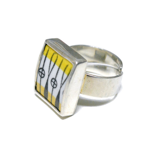 【30％OFF】Sagen セーゲン ロールストランドシトロン　リング（スクエア）【セール】