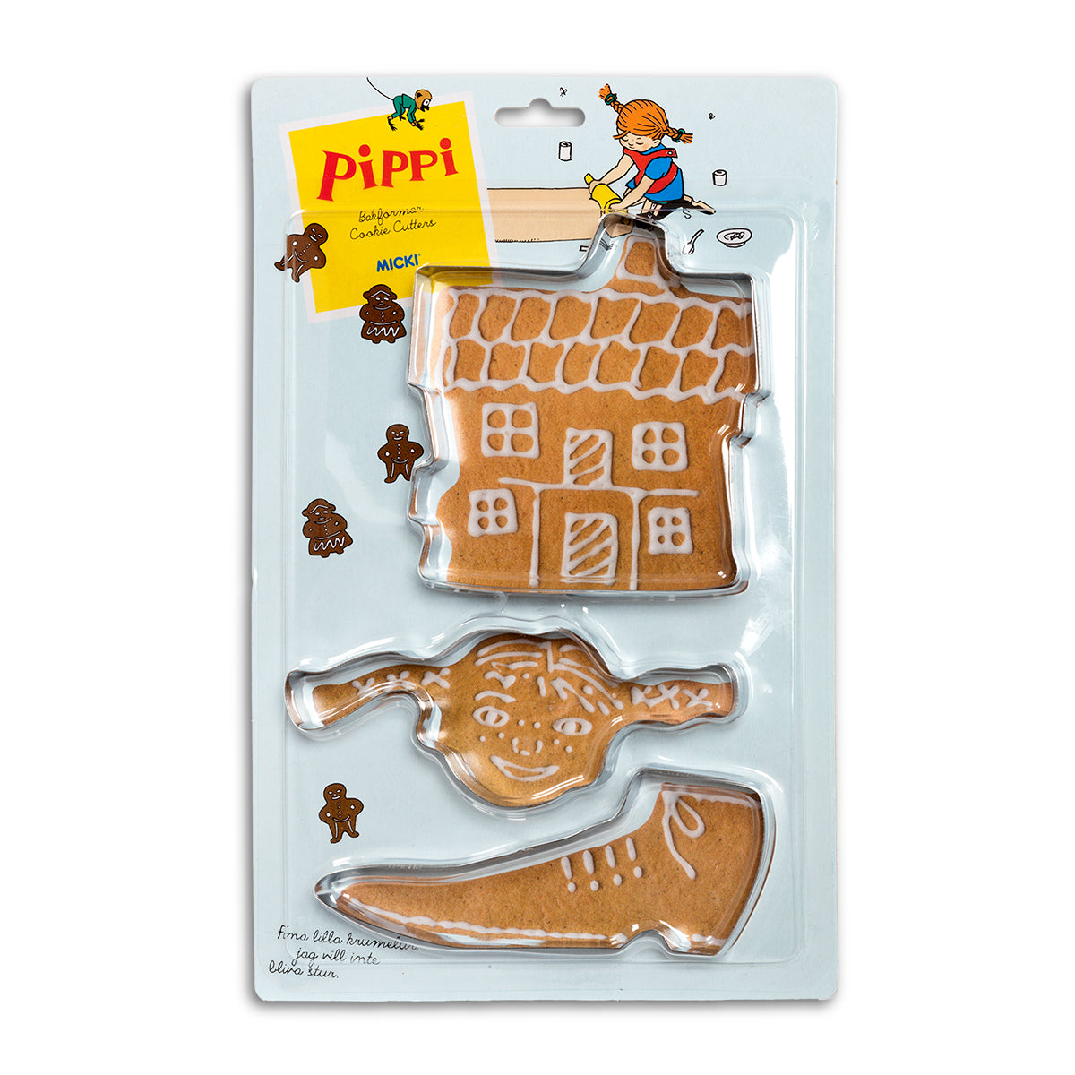 Pippi ピッピ MICKI ミッキ クッキー型セット
