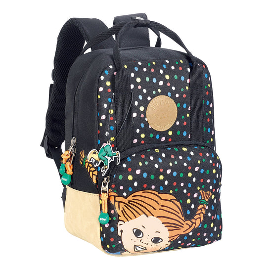 Pippi ピッピ Libro Fashion Works リブロファッションワークス レトロバックバック ( S / ブラックドット )