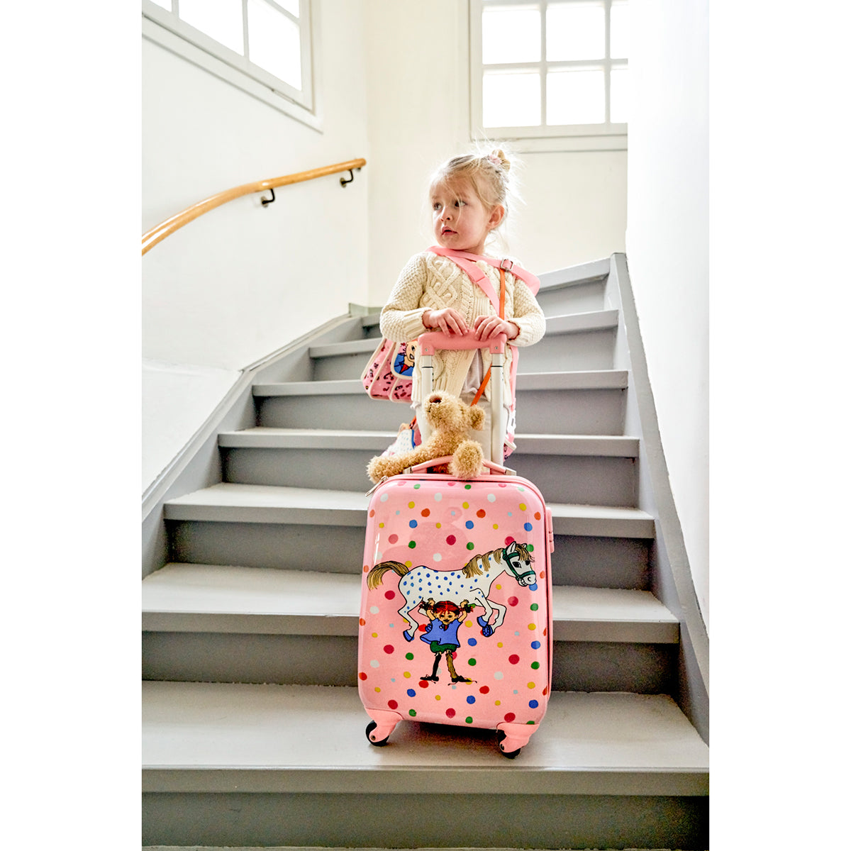 Pippi ピッピ Libro Fashion Works リブロファッションワークス スーツケース ピンク