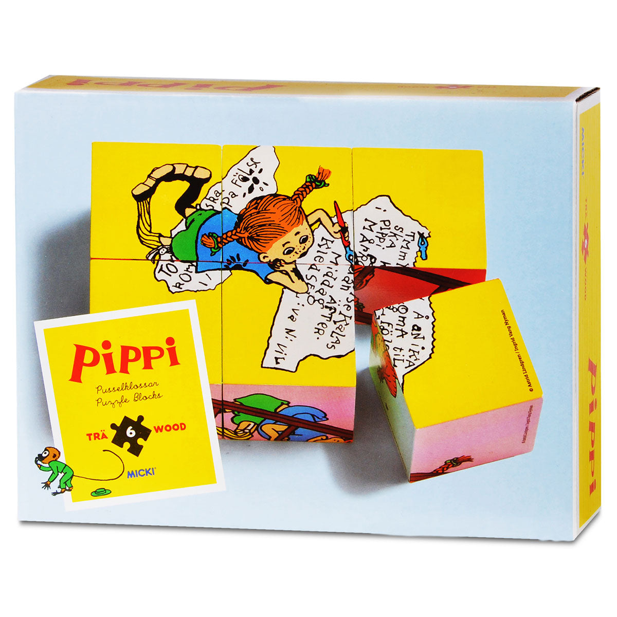 Pippi ピッピ MICKI ミッキ キューブパズル