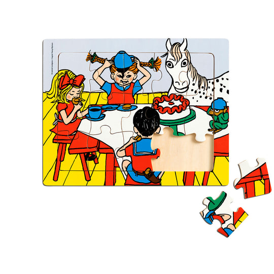 Pippi ピッピ MICKI ミッキ 木製フレームパズル 15ピース