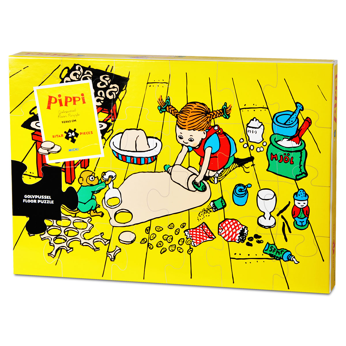 Pippi ピッピ MICKI ミッキ ジグソーパズル 24ピース