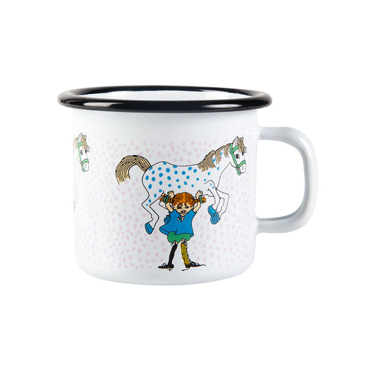 Pippi ピッピ Muurla ムールラ ホーローマグ（ピッピと馬 / 250ml）