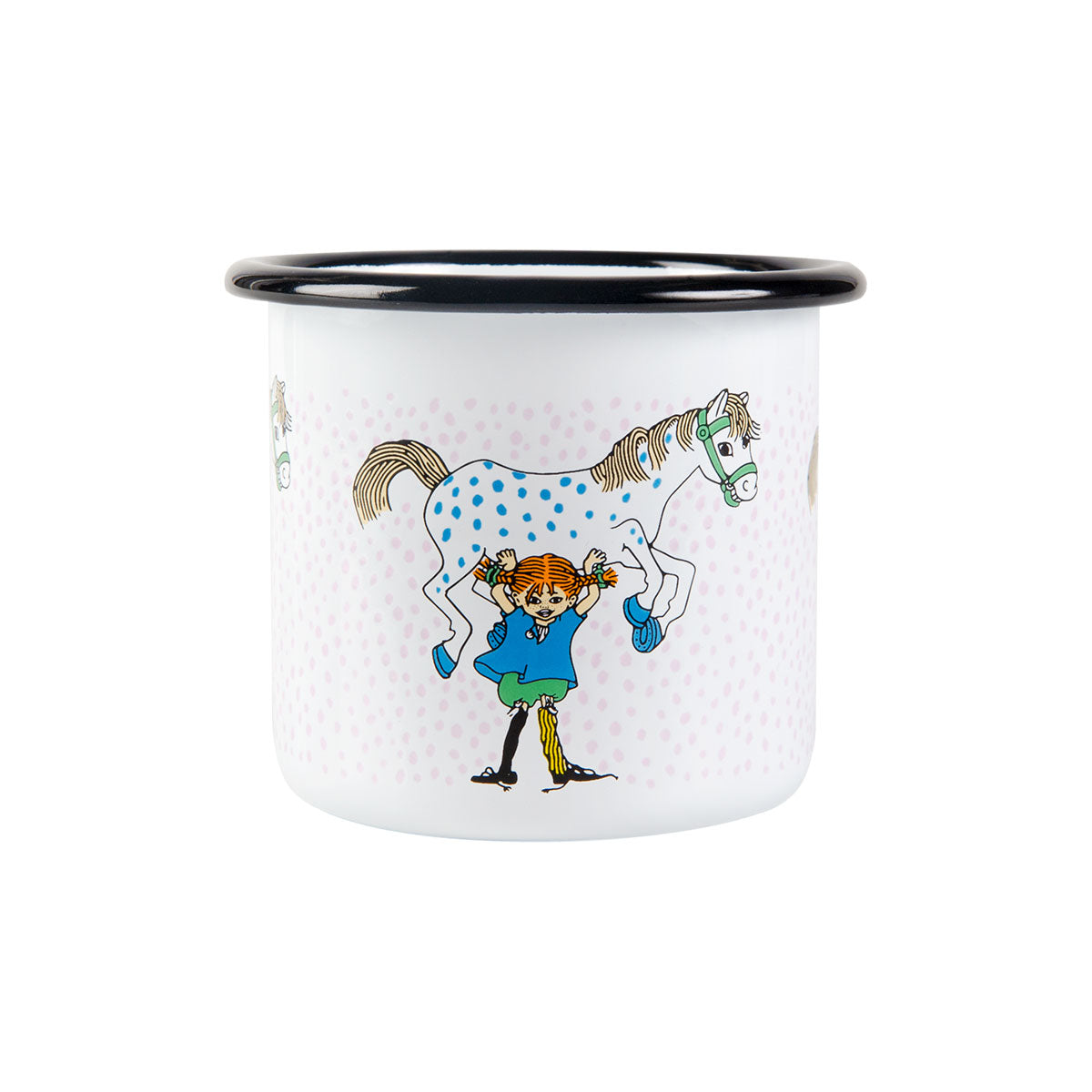 Pippi ピッピ Muurla ムールラ ホーローマグ（ピッピと馬 / 250ml）