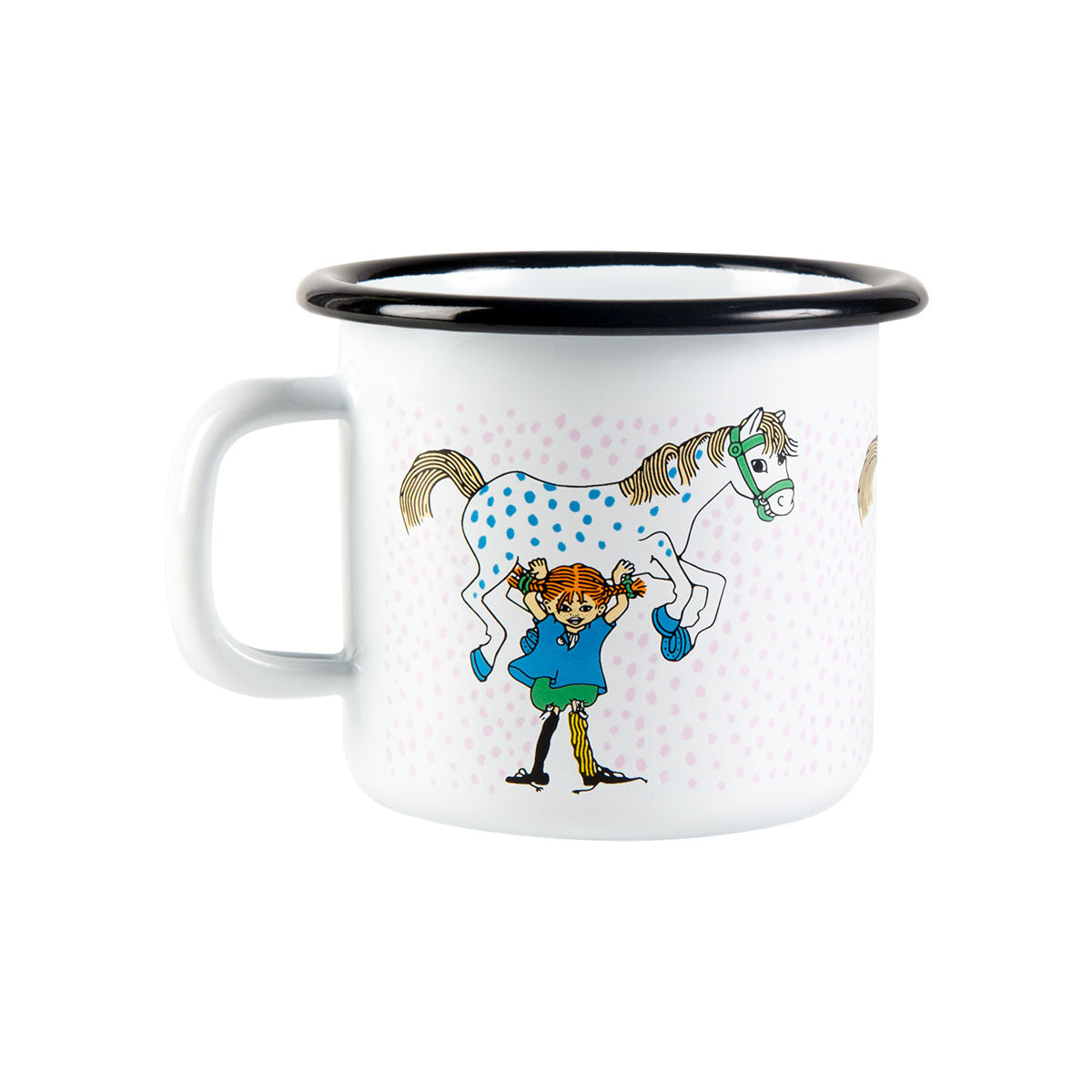 Pippi ピッピ Muurla ムールラ ホーローマグ（ピッピと馬 / 250ml）
