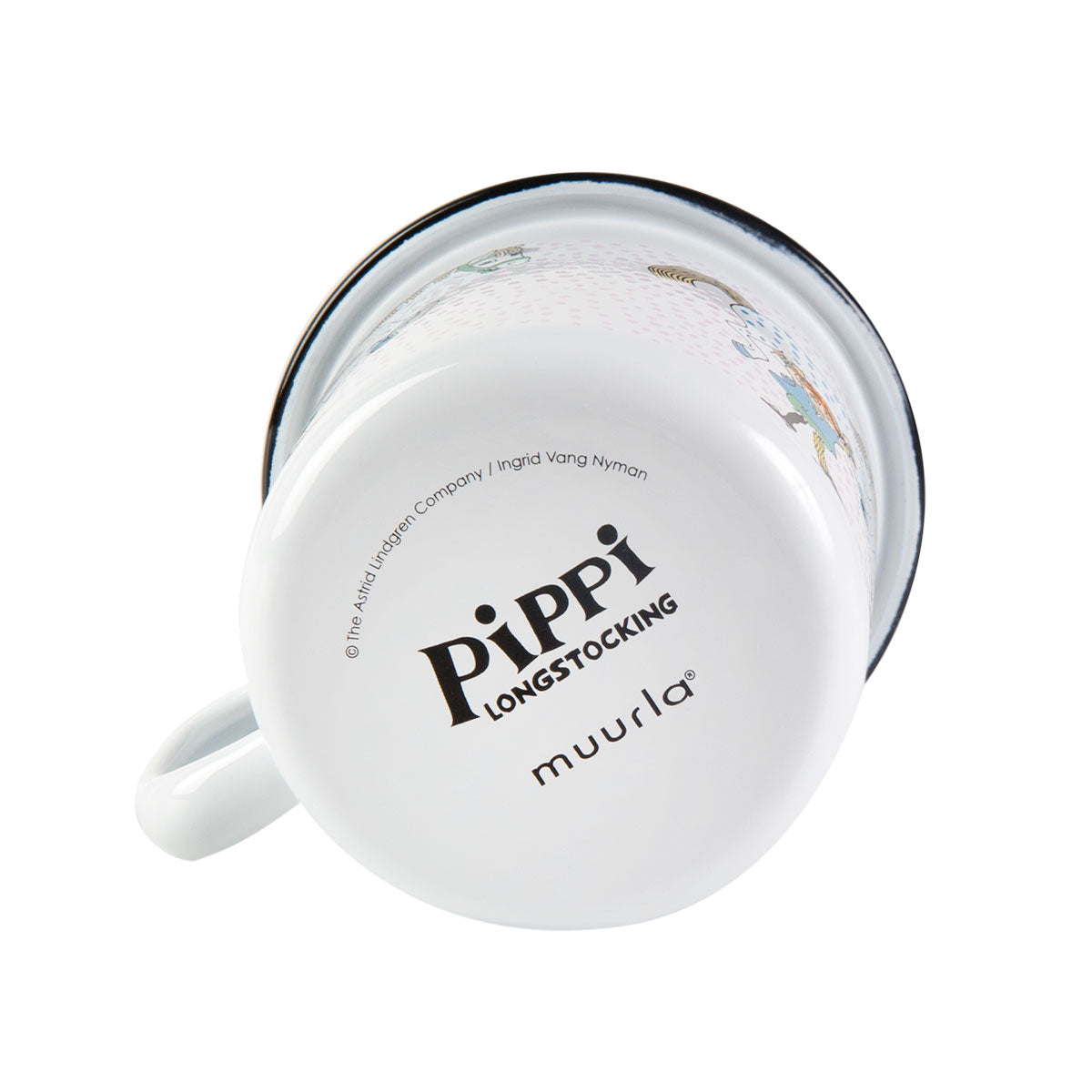 Pippi ピッピ Muurla ムールラ ホーローマグ（ピッピと馬 / 250ml）