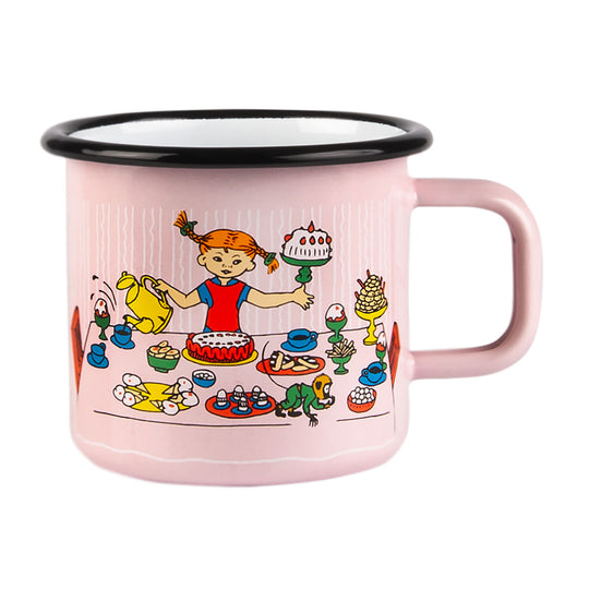 Pippi ピッピ Muurla ムールラ ホーローマグ（ピッピのお誕生日 / 370ml）