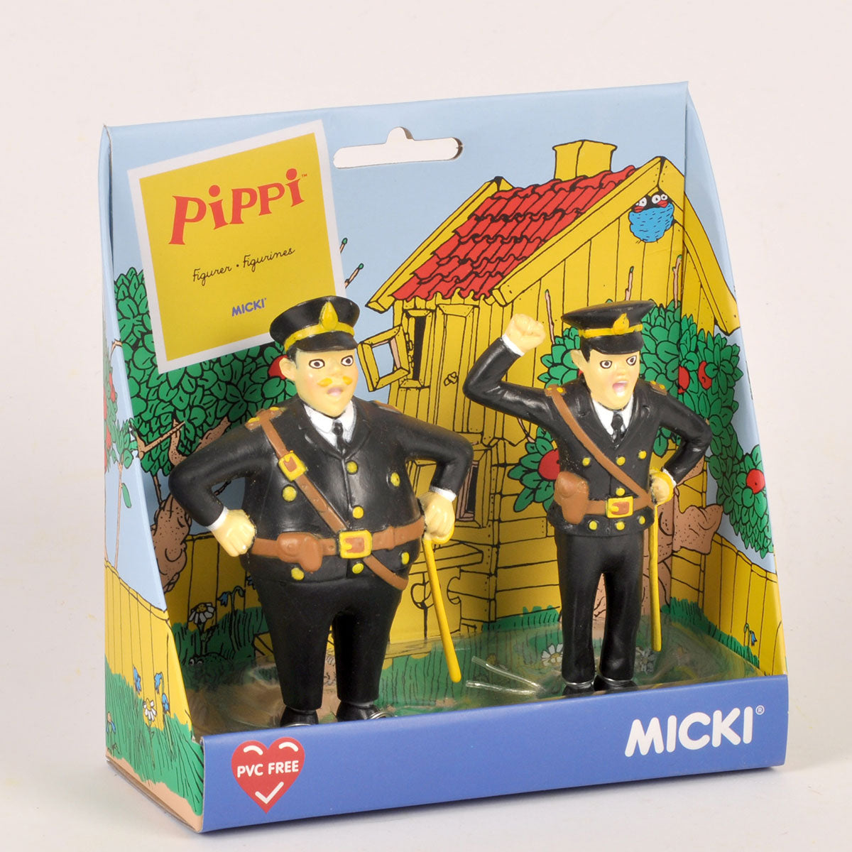 Pippi ピッピ MICKI ミッキ フィギュアセット ( クリンとクラン )
