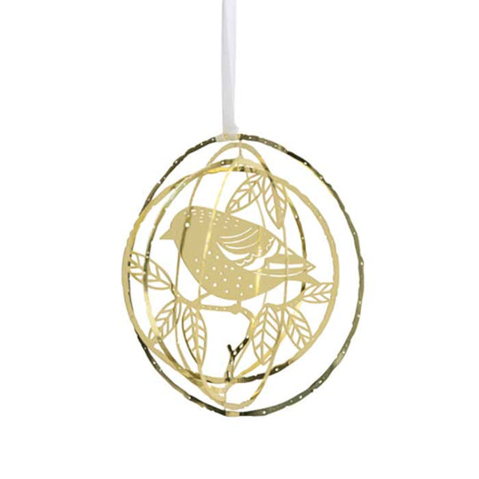 Pluto Design プルート・デザイン ハンギングメタルデコレーション ( スパロー3D )