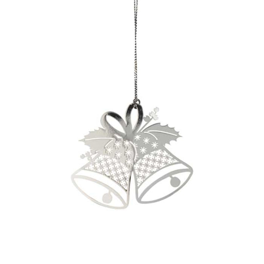 Pluto Design プルート・デザイン ハンギングメタルデコレーション ( ベル / シルバー )