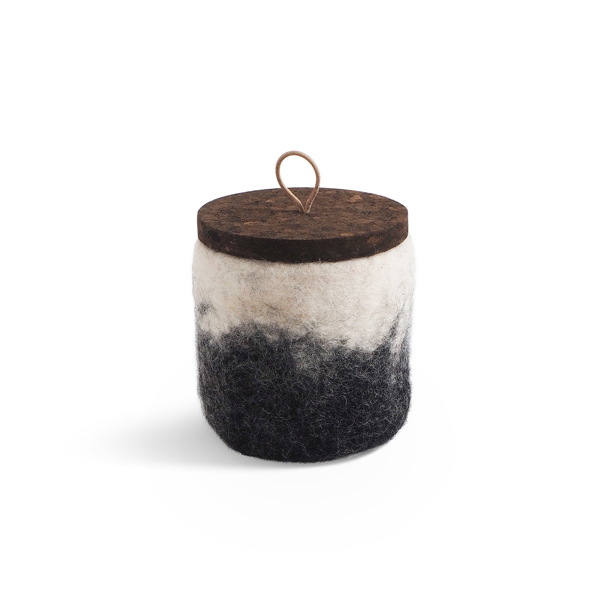 【50%OFF】aveva アベバ ウールジャー( コルク蓋ひも付き / ダークグレー )【セール】