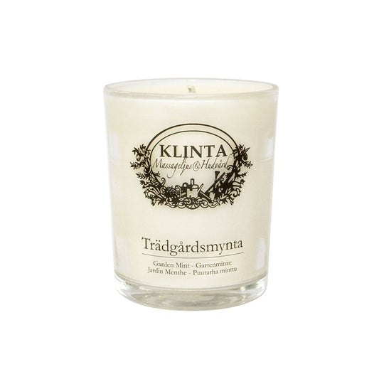 【30％OFF】【当店専売】KLINTA クリンタ マッサージキャンドル ( 16h / ガーデンミント )【セール】