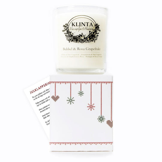 【30％OFF】KLINTA クリンタ マッサージキャンドル Gifts（ 40h / バブル＆ピンクグレープフルーツ ）【セール】
