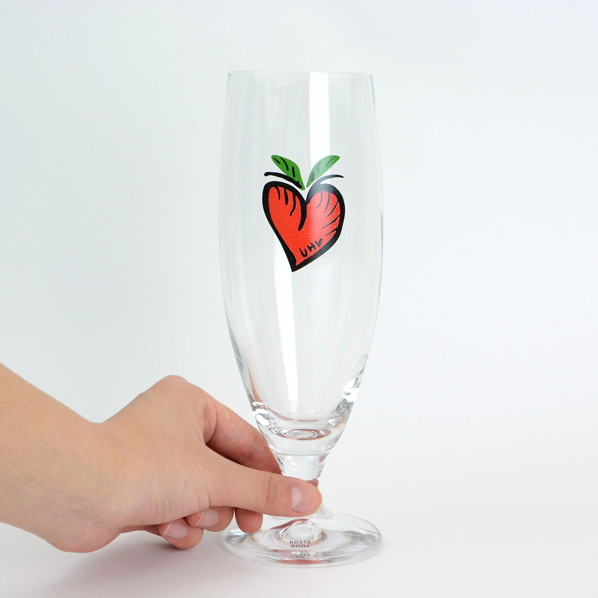 KOSTA BODA コスタボダ FRIENDSHIP ビールグラス HEARTS