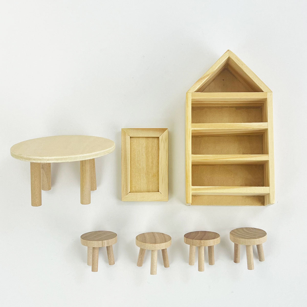 Lundby ルンドビー DIY テーブル&本棚セット
