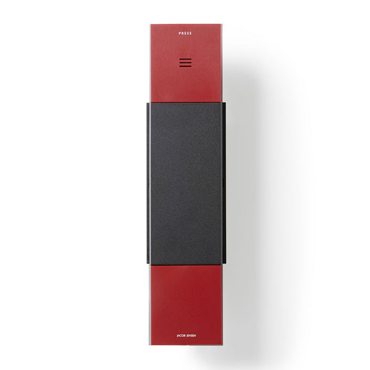 Jacob Jensen ヤコブ・イェンセン HT20D コードレス電話機 レッド 親機 (本体 ) / 子機 ( ハンドセット )