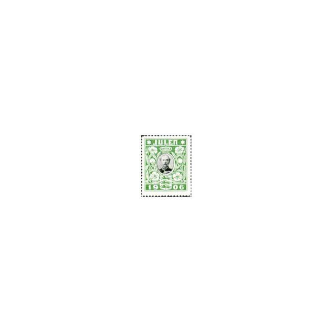 Danish Christmas Seals デンマーク クリスマス シール (1906年/1枚)