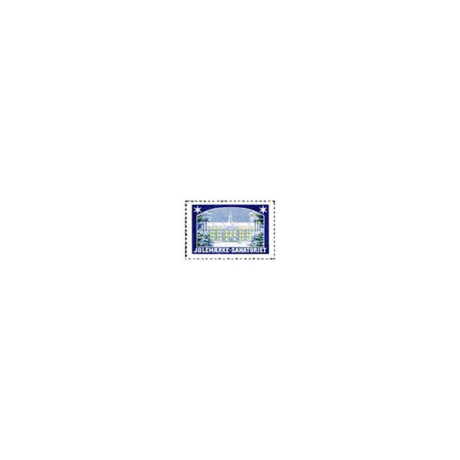 Danish Christmas Seals デンマーク クリスマス シール (1908年/1枚)
