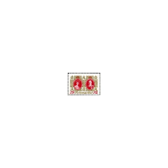 Danish Christmas Seals デンマーク クリスマス シール (1912年/1枚)