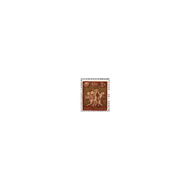 Danish Christmas Seals デンマーク クリスマス シール (1917年/1枚)