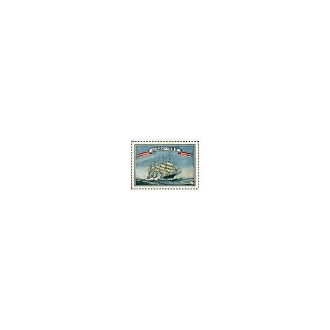 Danish Christmas Seals デンマーク クリスマス シール (1922年/1枚)