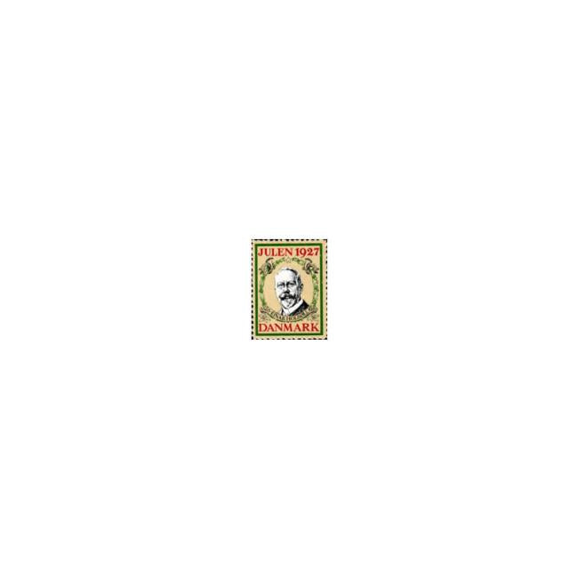 Danish Christmas Seals デンマーク クリスマス シール (1927年/1枚)
