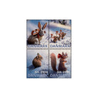 Danish Christmas Seals デンマーク クリスマス シール (2016年/4枚カット)