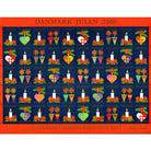 Danish Christmas Seals デンマーク クリスマス シール (2006年/50枚 1シート)
