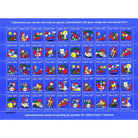 Danish Christmas Seals デンマーク クリスマス シール (2011年/50枚 1シート)