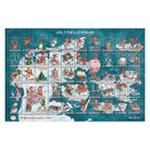 Danish Christmas Seals デンマーク クリスマス シール ( 2020年 / 1シート50枚 )