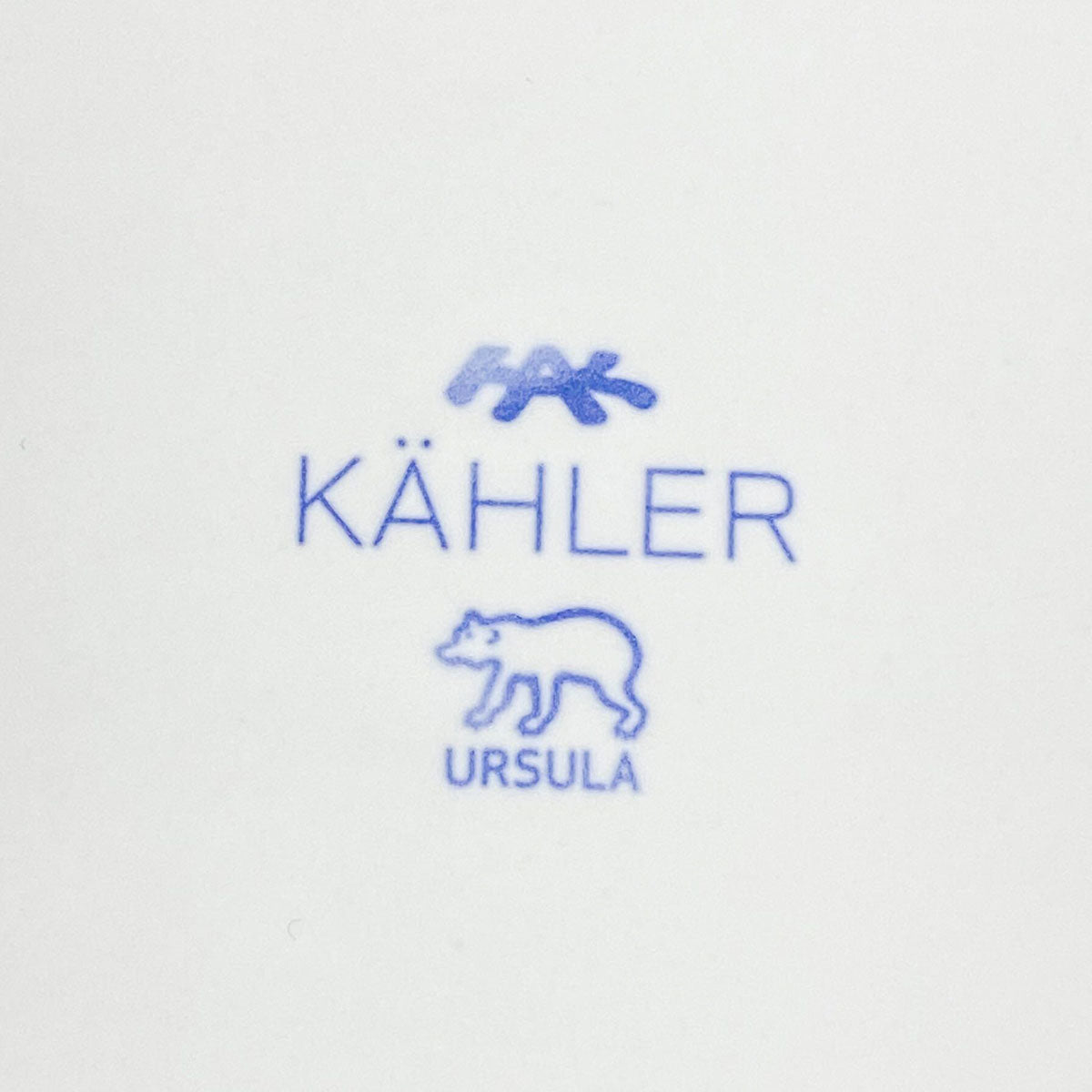 KAHLER ケーラー URSULA プレート 280 ( ホワイト )