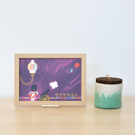 【30％OFF】Ib Antoni イブ・アントーニ アートカード A5（TIVOLI / 大砲）【セール】