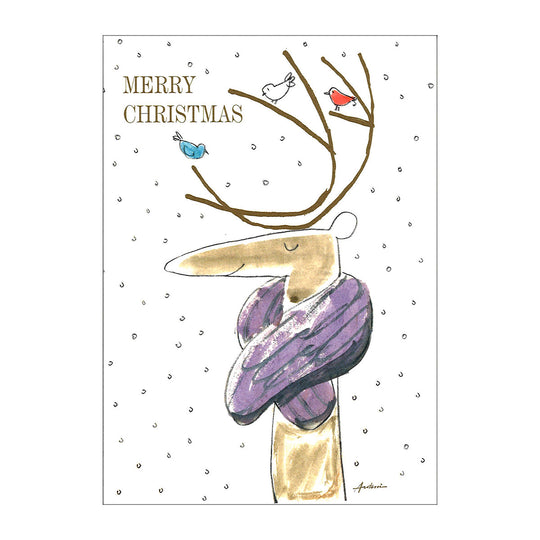 【30％OFF】Ib Antoni イブ・アントーニ クリスマス ポストカード（ミセス・ルドルフ）【セール】