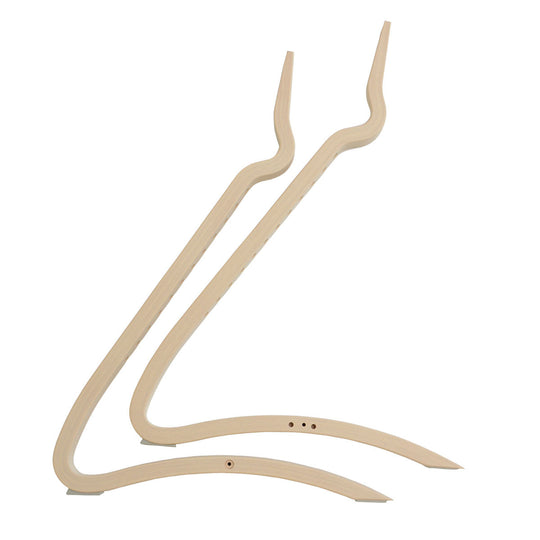 【パーツ】 Leander リエンダー ハイチェア 脚板 ( ホワイトウォッシュ / 左右2本セット )