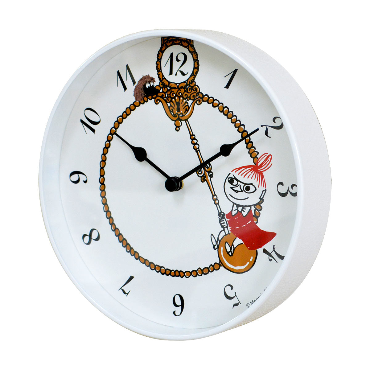 MOOMIN TIMEPIECES ムーミン タイムピーシーズ 壁掛けクロック リトルミイ スイング