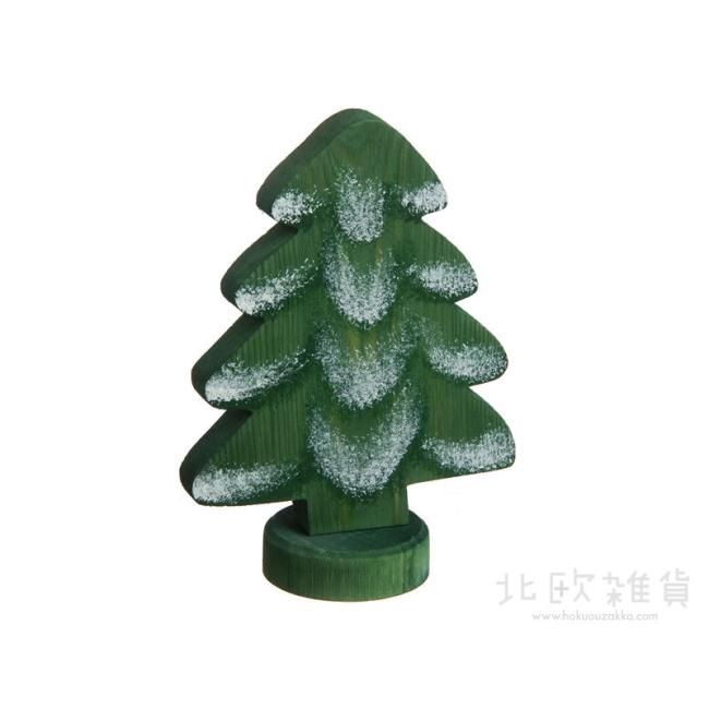NORDIKA nisse ノルディカ ニッセ クリスマス 木製置物 (雪と木 / S)