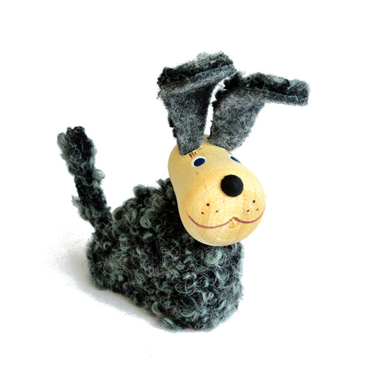 NORDIKA nisse ノルディカ ニッセ クリスマス 木製人形（イヌ / グレー）