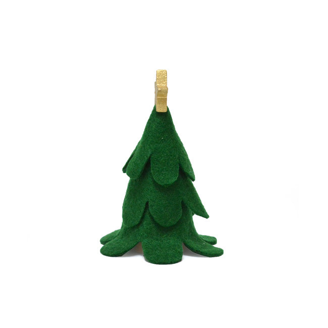 NORDIKA nisse ノルディカ ニッセ クリスマス 木製人形（フェルトツリー/金）