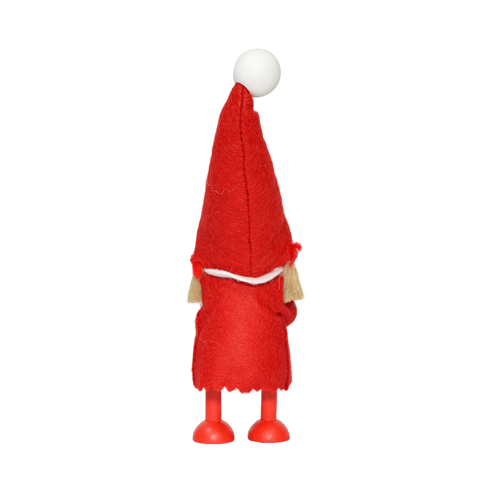 NORDIKA nisse ノルディカ ニッセ クリスマス 木製人形（シナモンロールを持った女の子）