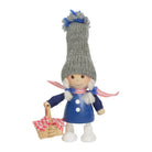 NORDIKA nisse ノルディカ ニッセ クリスマス 木製人形 (かごを持った青いコートの女の子)