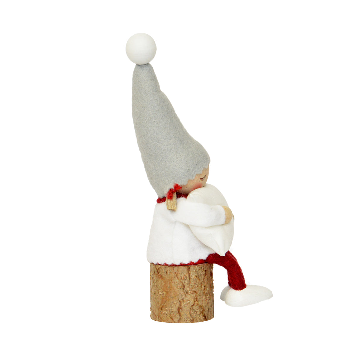 NORDIKA nisse ノルディカ ニッセ クリスマス 木製人形（お座りねんね女の子（枕））