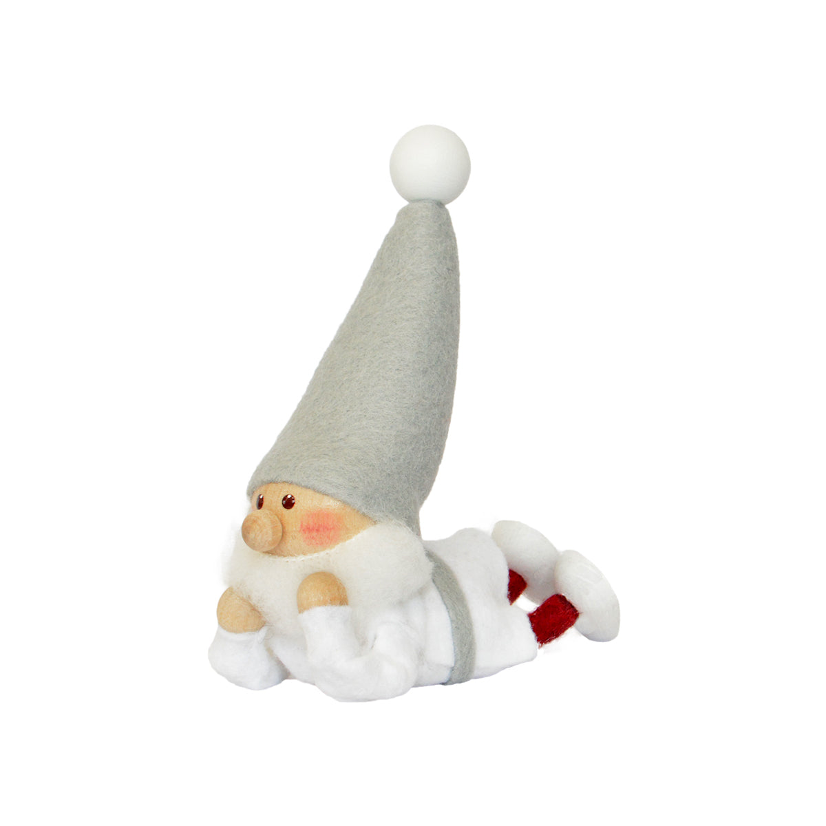 NORDIKA nisse ノルディカ ニッセ クリスマス 木製人形（寝転がるサンタ / サイレントナイト）