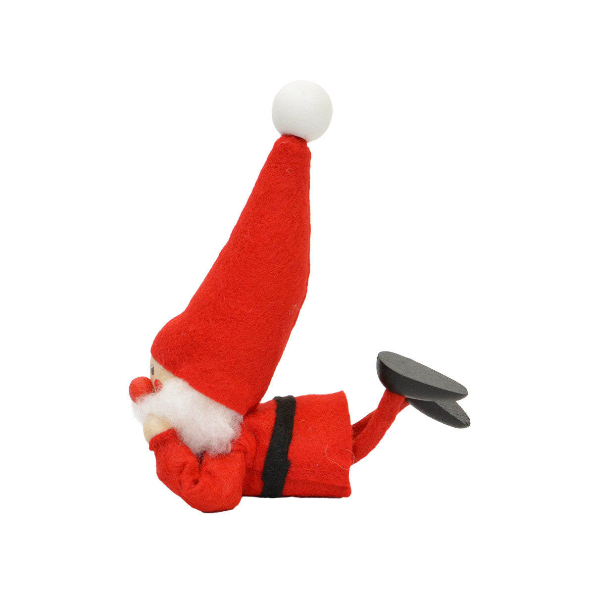 Wayne Kleji サンタクロース　✴︎ビンテージ！ NORDIKA nisse ノルディカ ニッセ クリスマス 木製人形（寝転がる