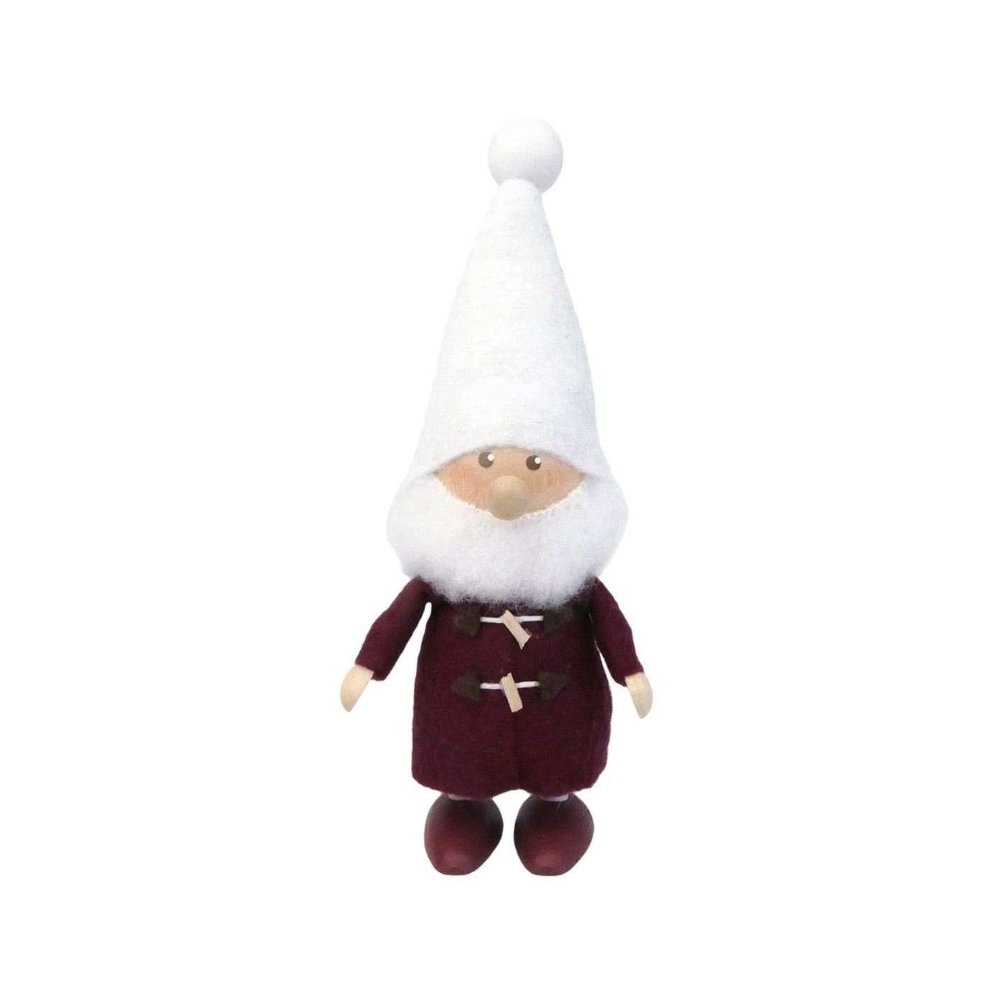NORDIKA nisse ノルディカ ニッセ クリスマス 木製人形（ダッフルコートを着たサンタ / 星に願いを )