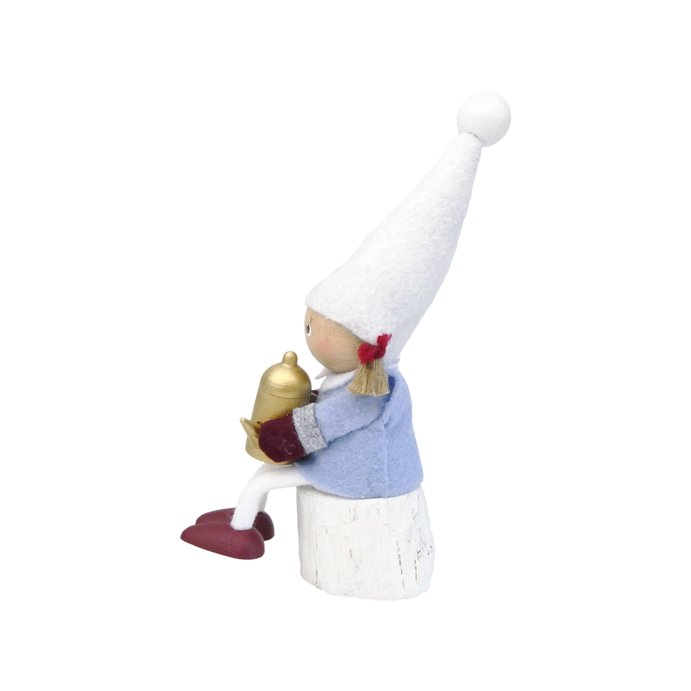 NORDIKA nisse ノルディカ ニッセ クリスマス 木製人形（ ポットを持った女の子 / 星に願いを )