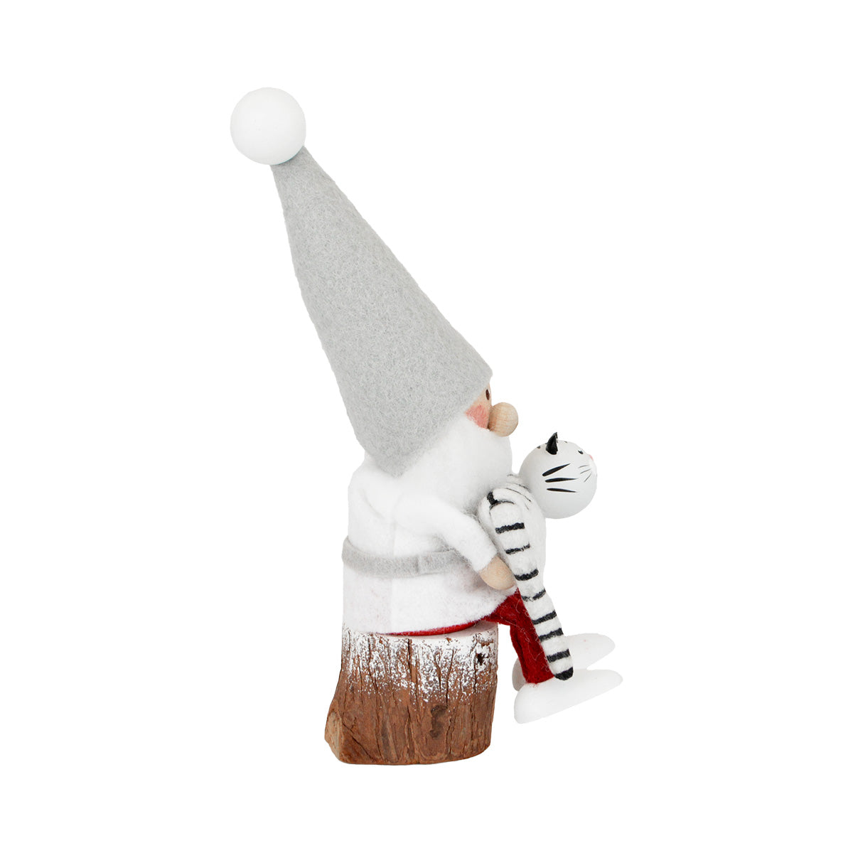 NORDIKA nisse ノルディカ ニッセ クリスマス 木製人形（トラを抱えたサンタ / サイレントナイト )