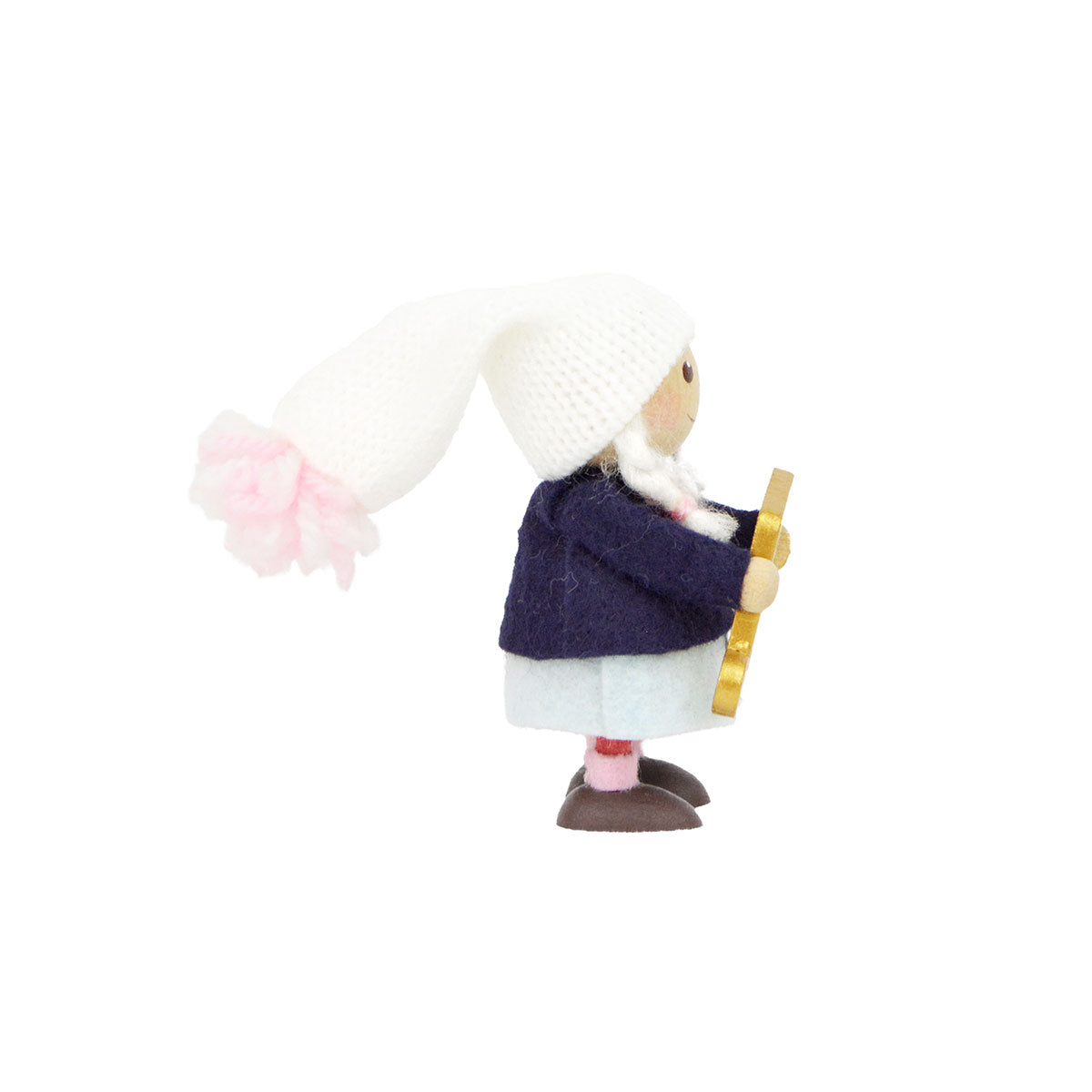 NORDIKA nisse ノルディカ ニッセ クリスマス 木製人形 ( 音符を持った女の子 / ハーモニー )