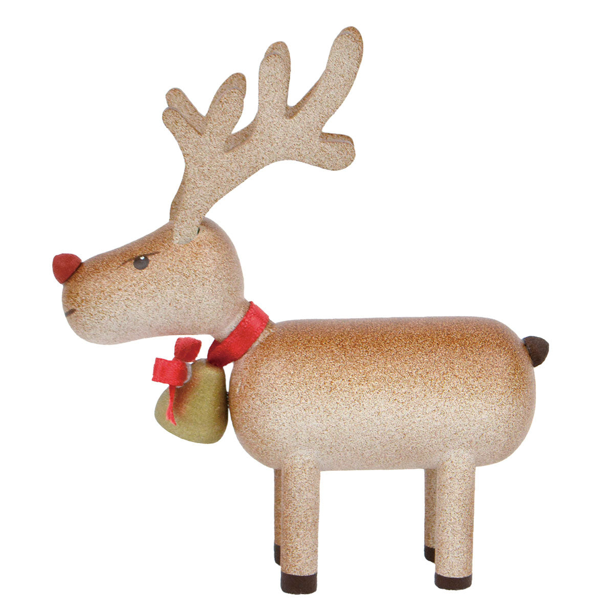 NORDIKA nisse ノルディカ ニッセ クリスマス 木製人形 ( トナカイ / ブラウン / ベル )｜北欧雑貨